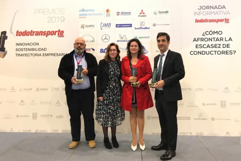 Grupo Cariño gana en la categoría de Innovación en la primera edición de los Premios TodoTransporte