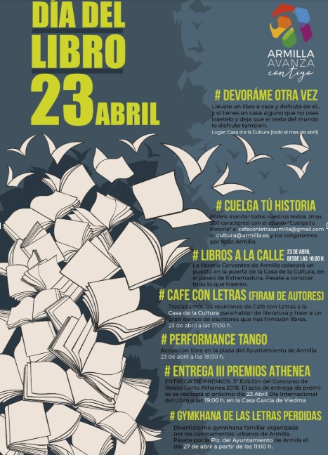 Armilla organiza una amplia agenda de actividades con motivo del Día del Libro