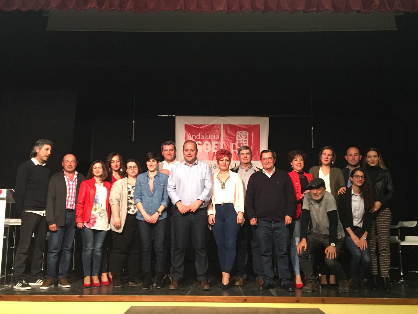 El PSOE presenta sus candidaturas en Villanueva Mesía y Moraleda de Zafayona