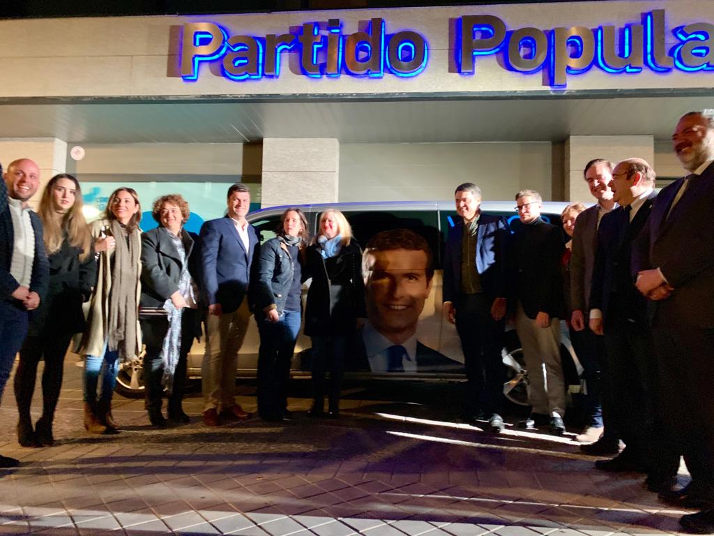 #28A: El PP arranca la campaña con el objetivo de  llevar a Casado a la presidencia del Gobierno de España