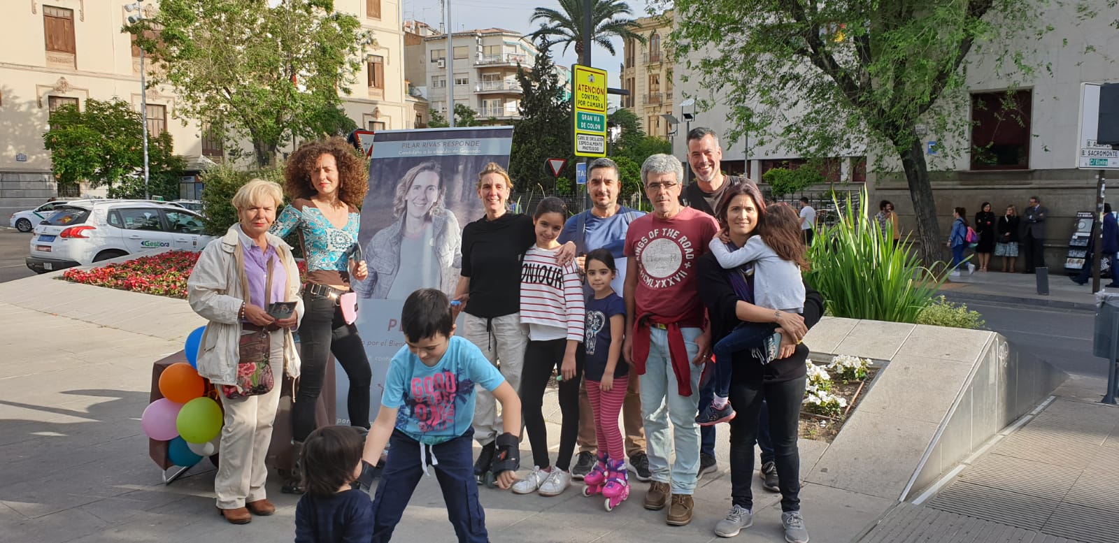 #26M:Por el Bienestar de la Gente reivindica las plazas y calles de Granada como lugar para el juego y para el encuentro vecinal