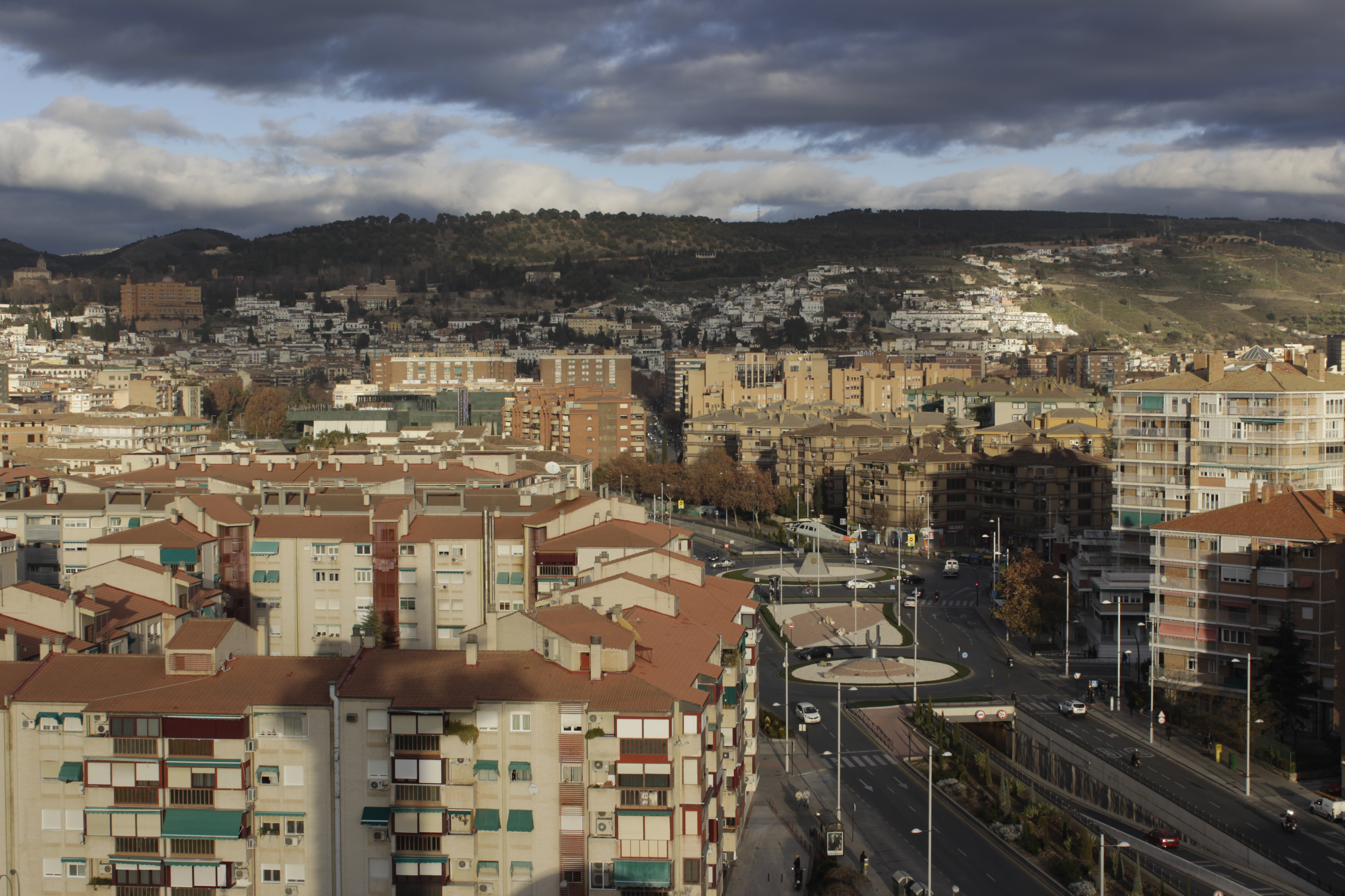 Granada, a la par con Barcelona y Madrid en contaminación del aire