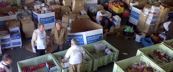40.000 granadinos se beneficiaron de la solidaridad del Banco de Alimentos