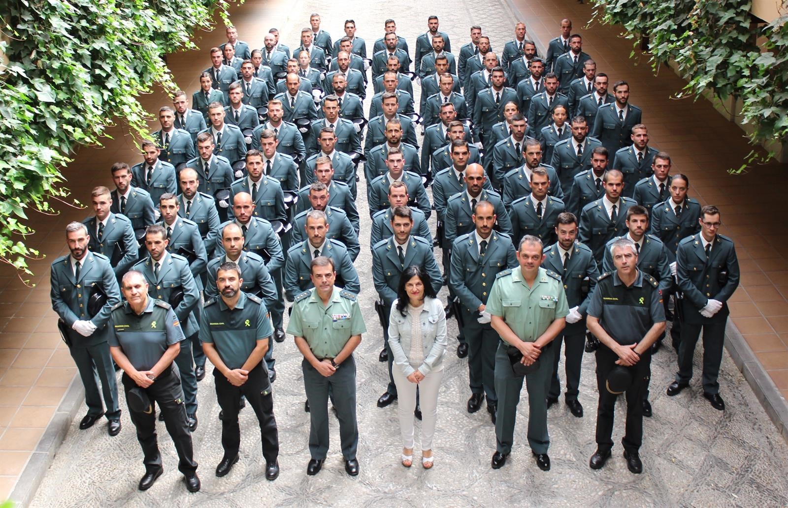 La Guardia Civil recibe a 84 nuevos agentes en formación