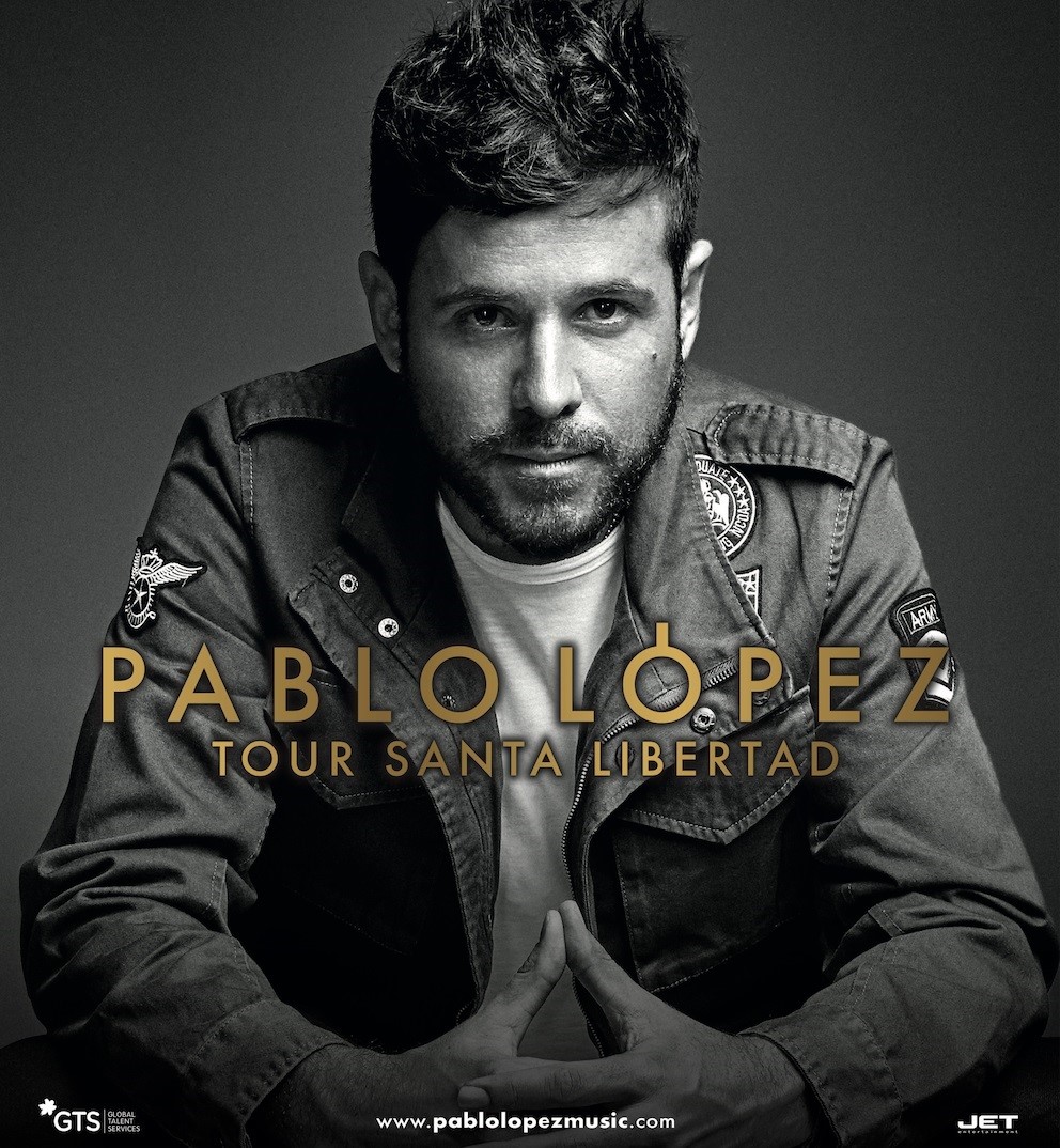 Pablo López actuará en septiembre en el Palacio de Deportes de Granada