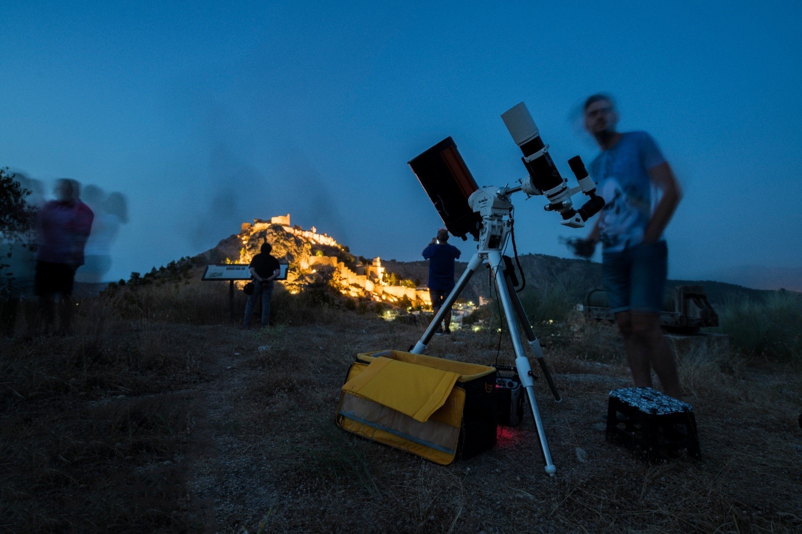 Moclín prepara sus segundas jornadas astronómicas con una observación sobre Apolo XI