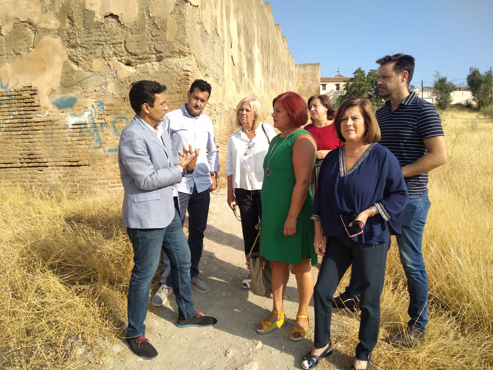 El PSOE agradece la “sensibilidad” del Gobierno con el mantenimiento de la muralla nazarí