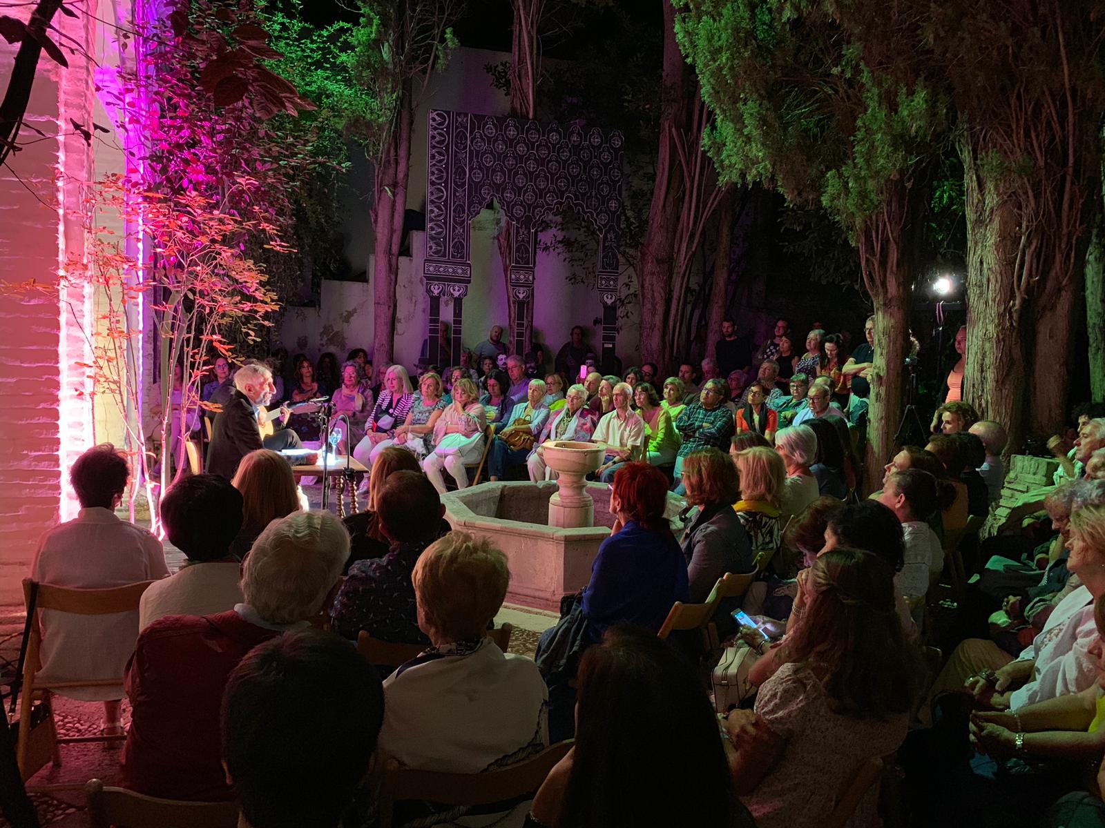 ‘Poesía en el Jardín’ cierra su novena edición batiendo récord de público en cada sesión