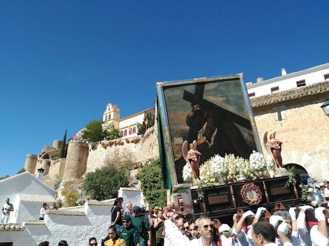 La Junta declara la procesión del Cristo del Paño de Moclín como Fiesta de Interés Turístico