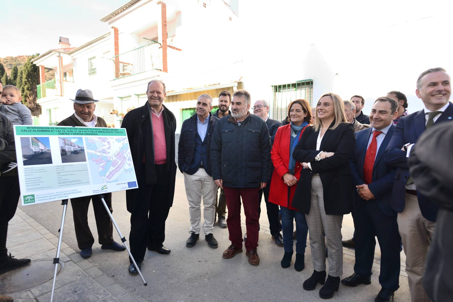 La Junta construye 23 viviendas eficientes en Cortes y Graena