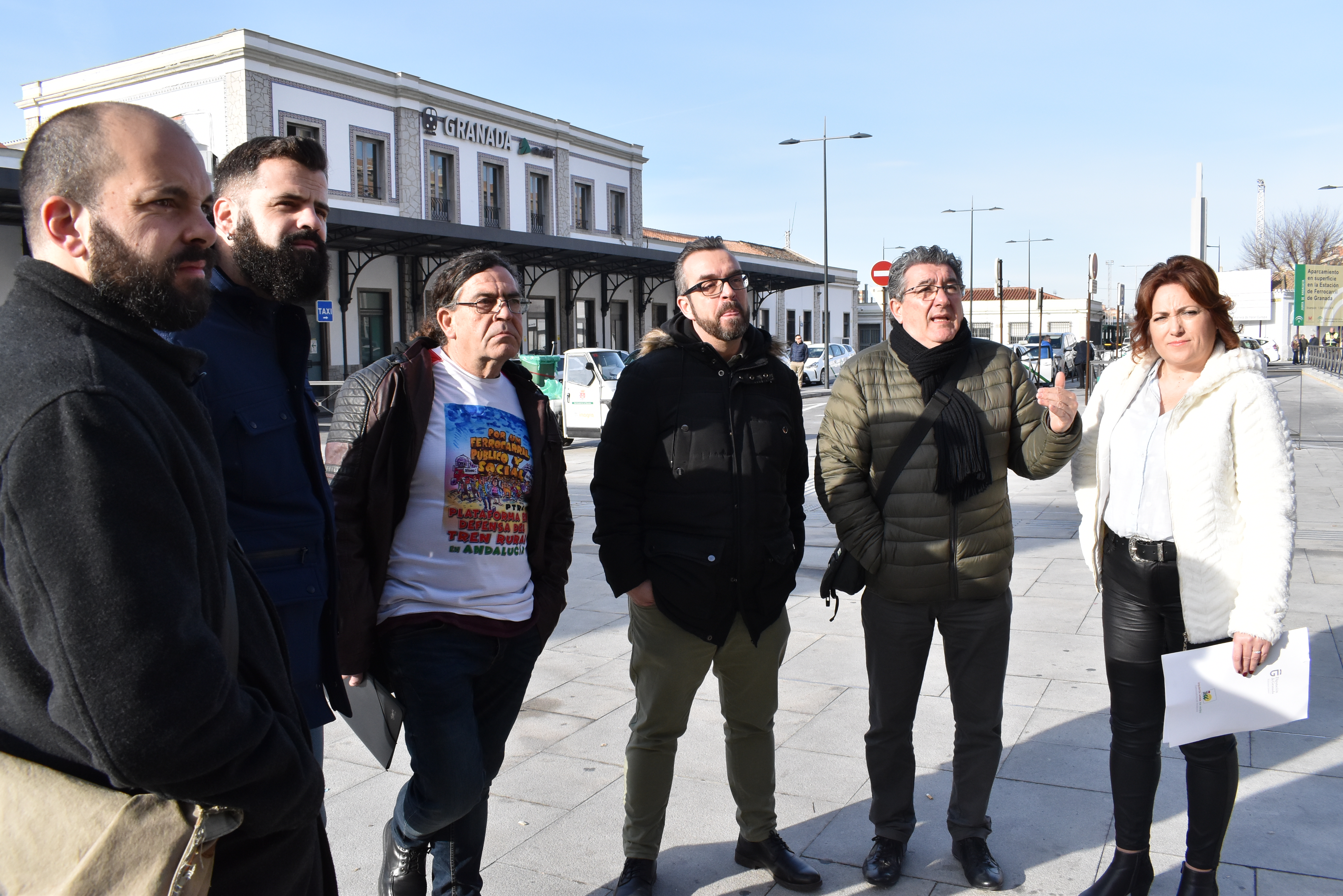 IU impulsa desde Diputación una moción en defensa del tren «público, social y sostenible»