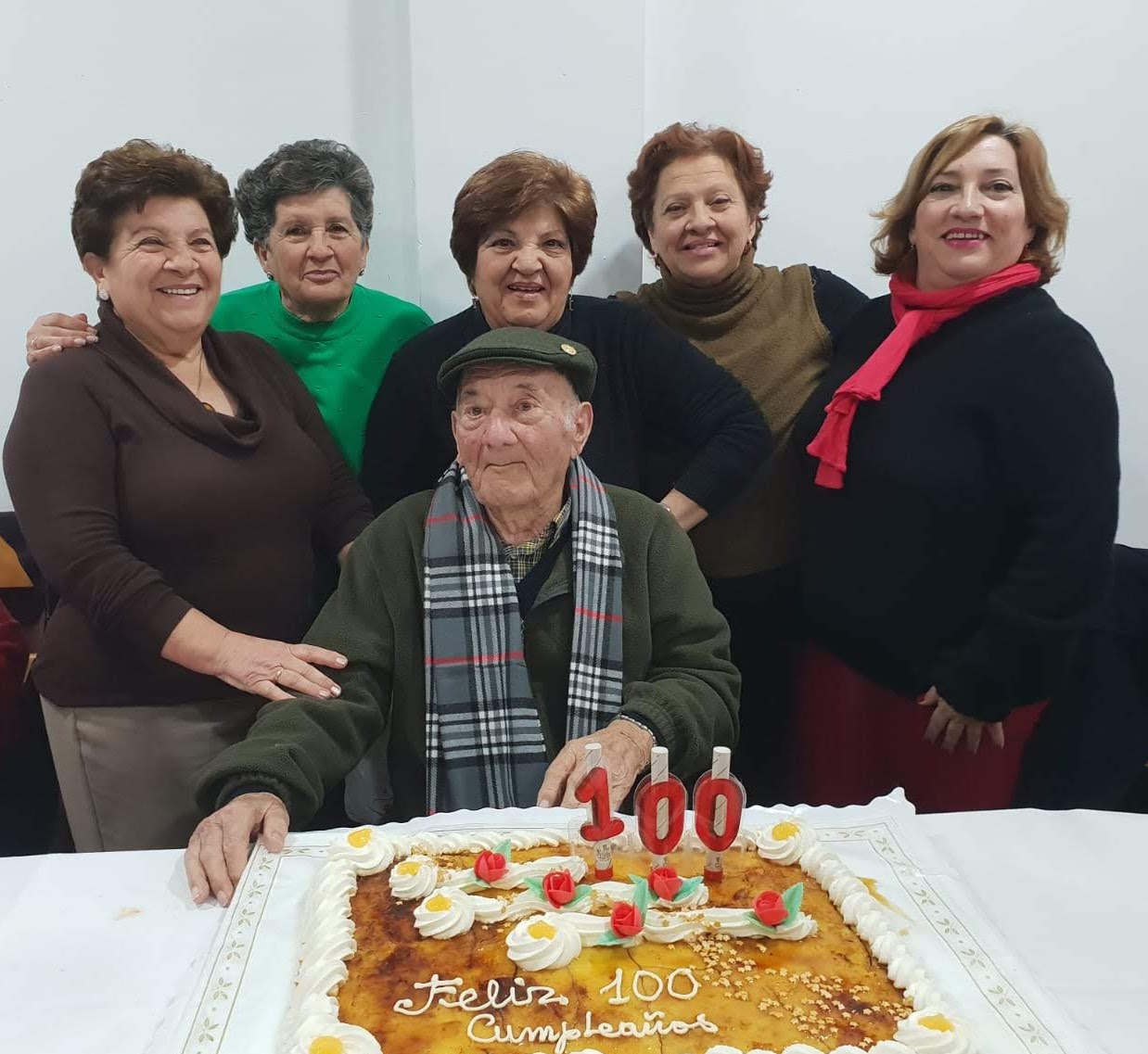 El ‘abuelo de Villanueva Mesía’ cumple un siglo de vida El ‘abuelo de Villanueva Mesía’ cumple un siglo de vida