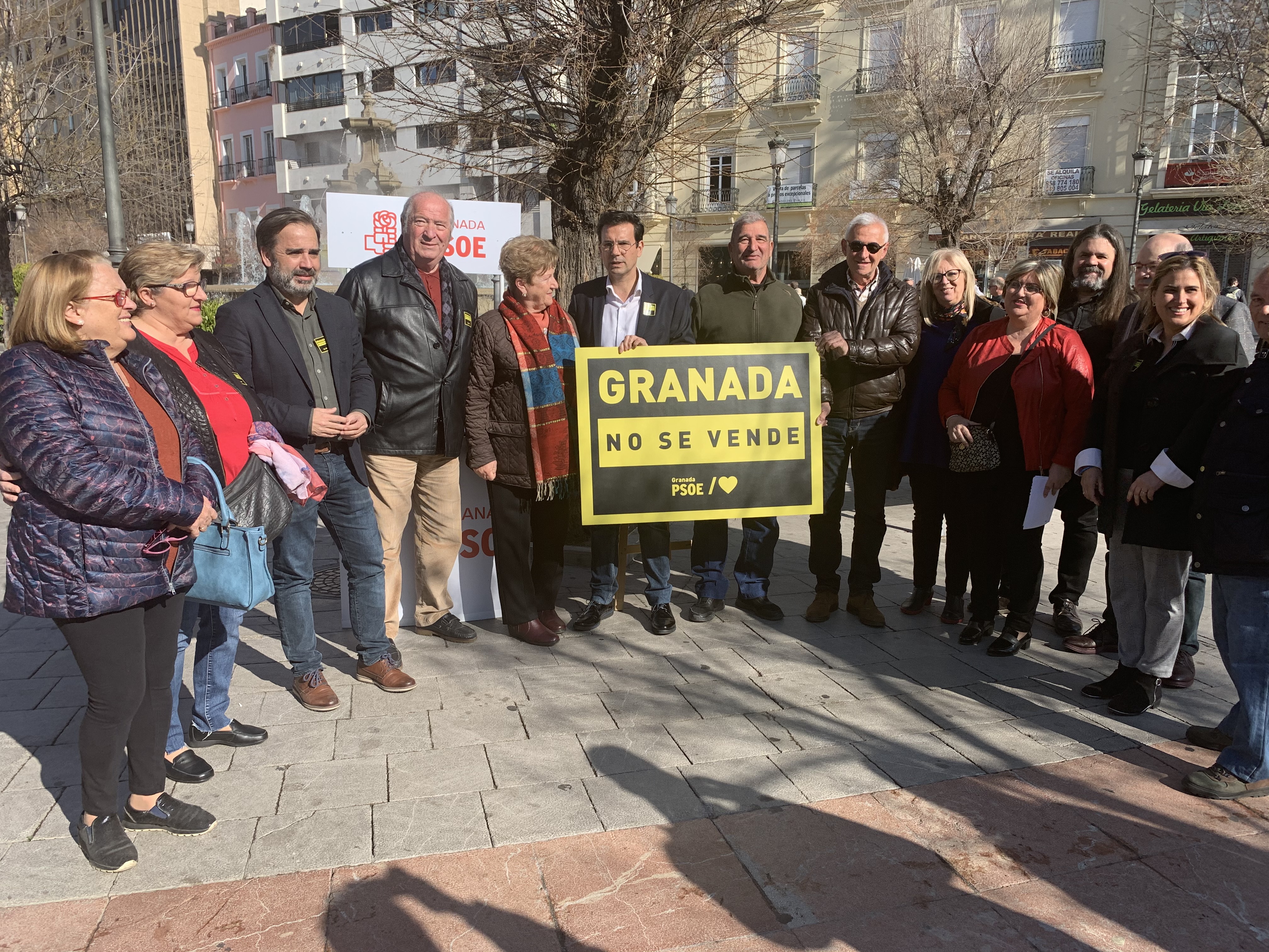 «Granada no se vende» nueva campaña del PSOE para evidenciar las consecuencias de los pactos CS, PP y Vox