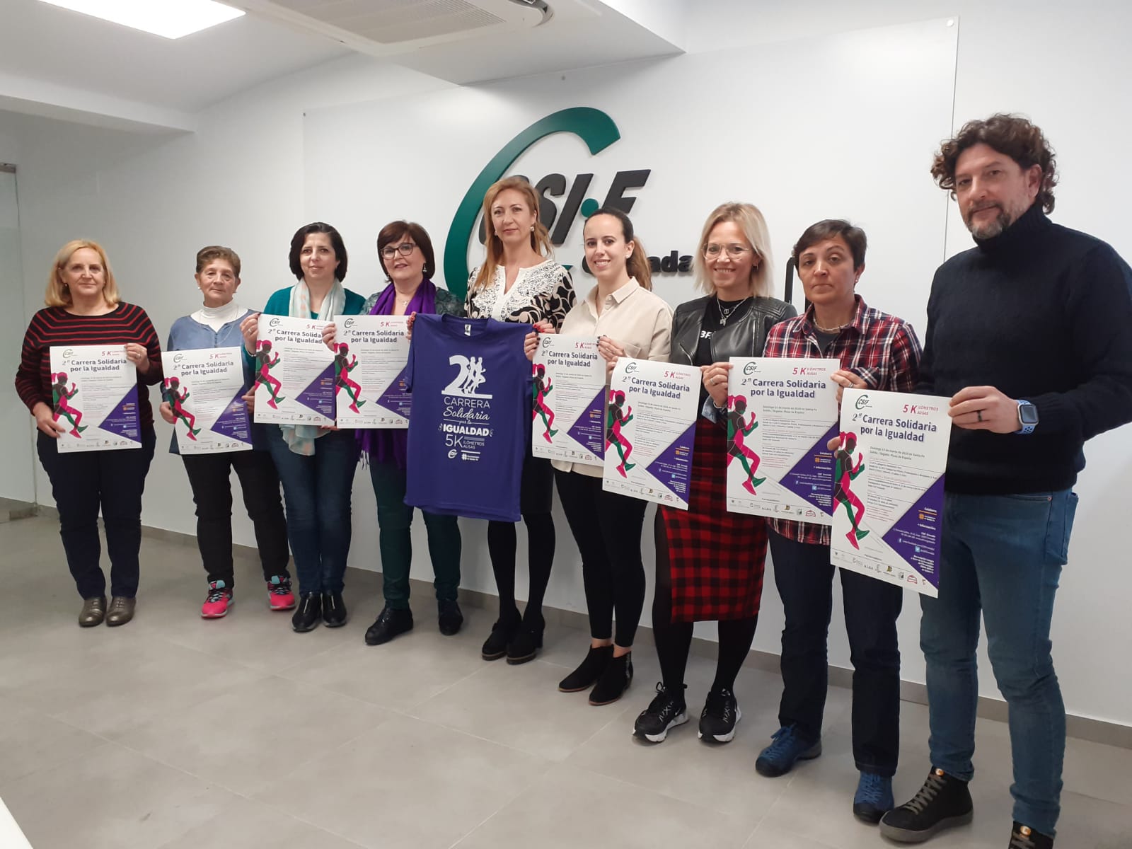 La Carrera Solidaria por la Igualdad “5 kilómetros 5 Causas” cumple su segunda edición a favor de las mujeres con fibromialgia