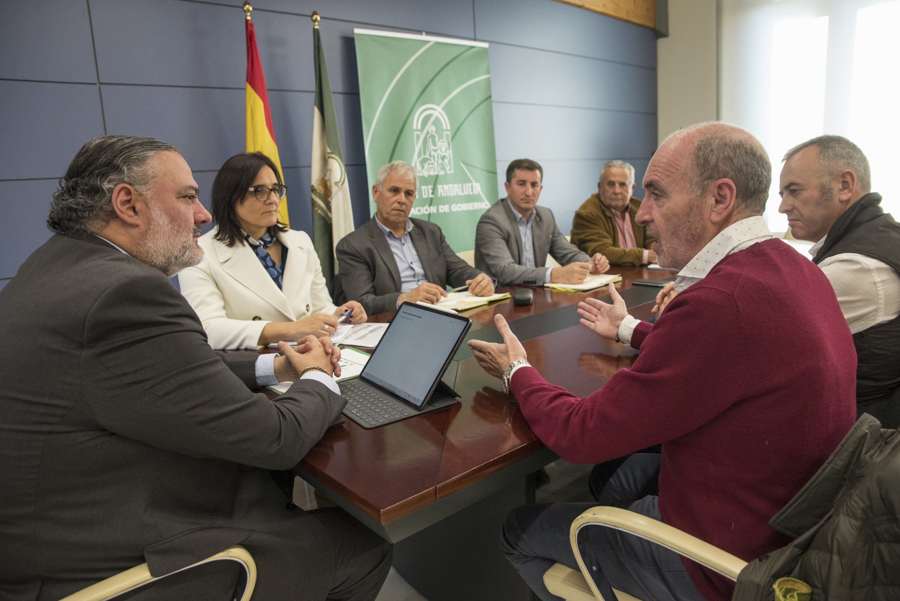Pablo García se compromete con el sector primario en trasladar sus reivindicaciones al Gobierno