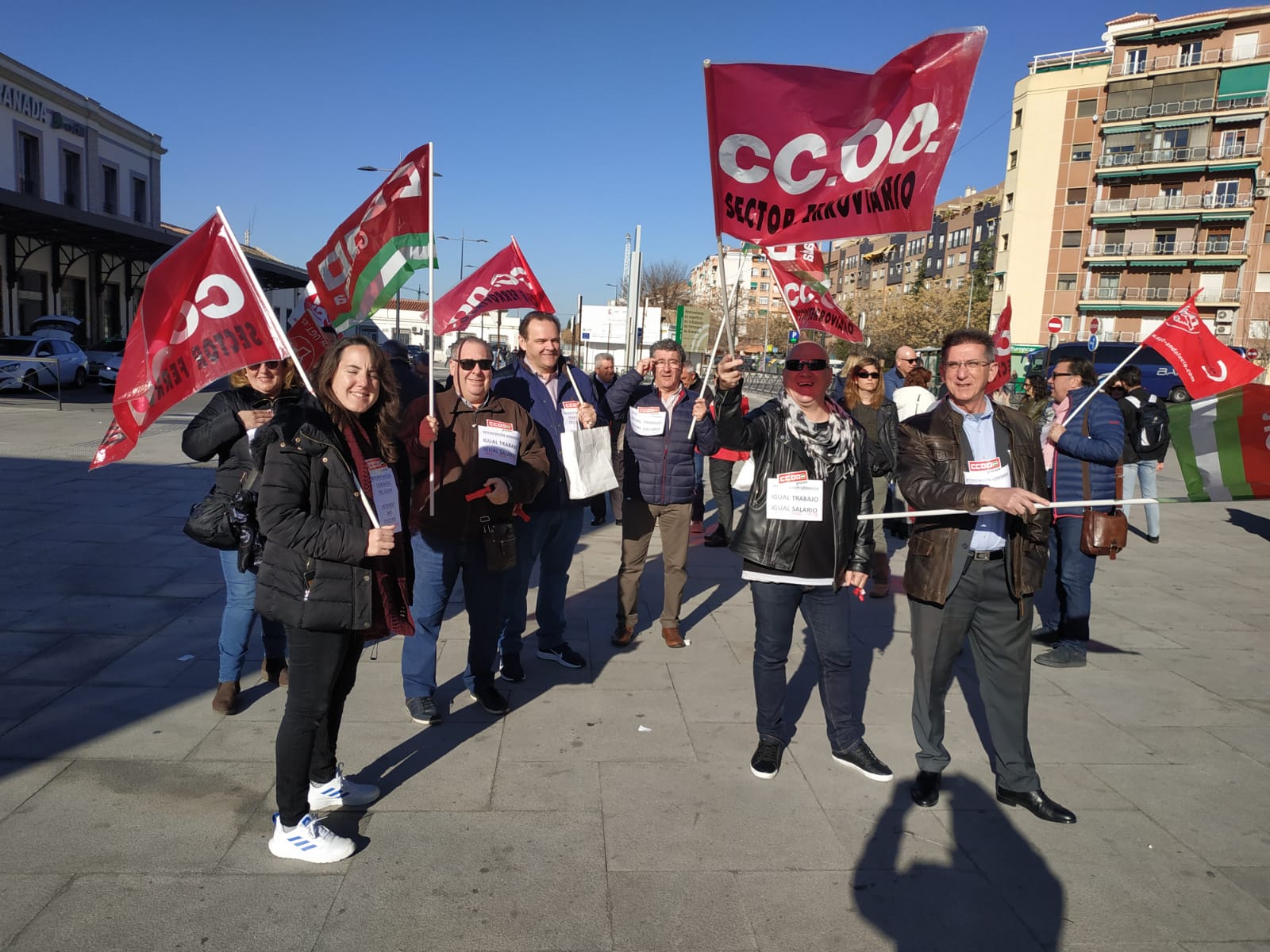 CCOO denuncia que el colectivo de intervención en ruta de Granada percibe un 20% menos salario que en otras provincias