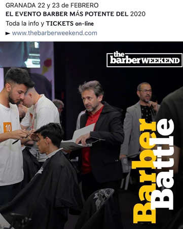 Barberos españoles compiten en Granada para elegir al mejor y más rapido del país