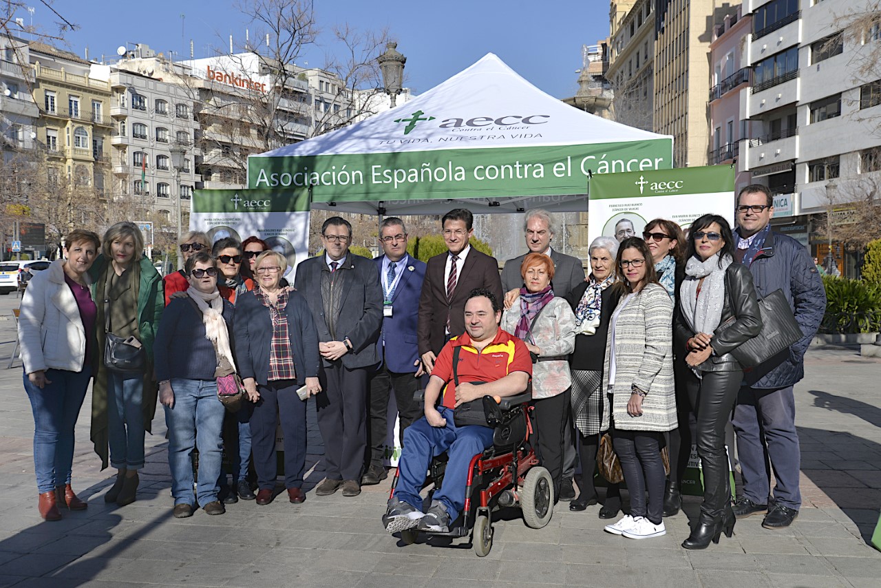 El alcalde participa en los actos del «Día contra el Cáncer»