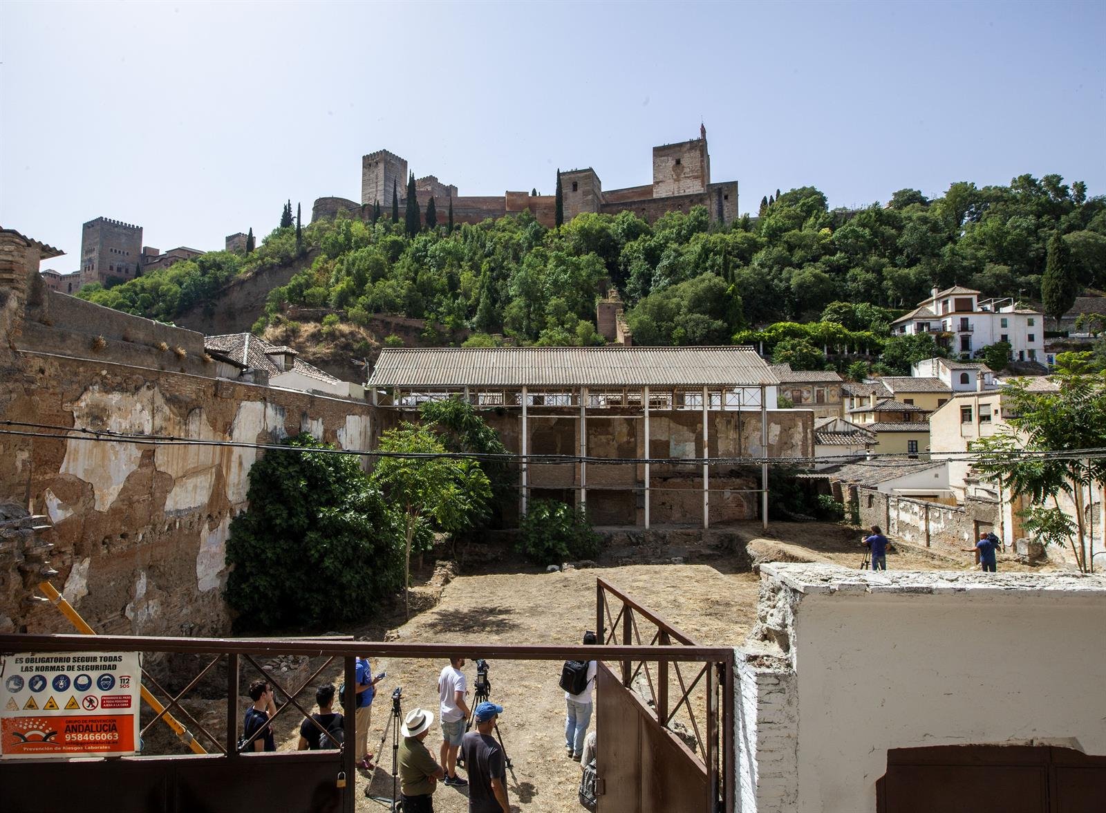 La Alhambra reanuda las obras en el Maristán