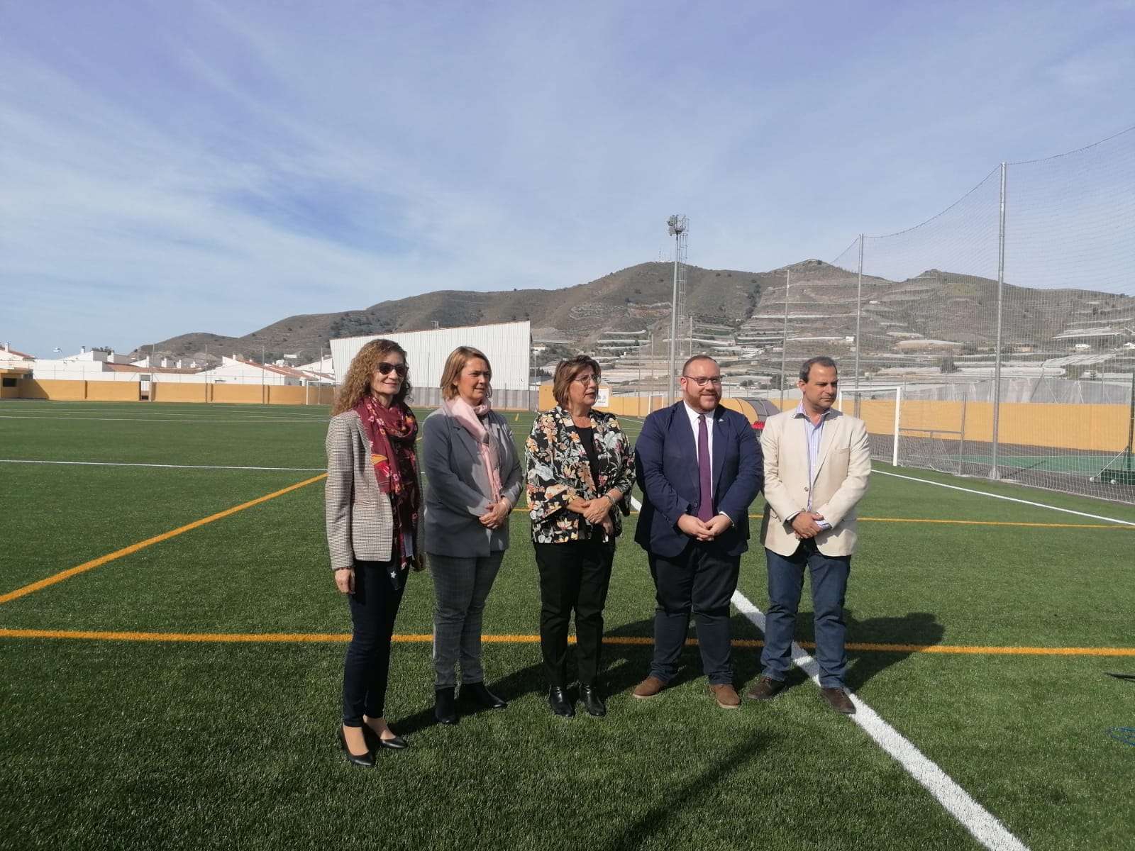 El anejo de Carchuna estrena nuevo campo de fútbol