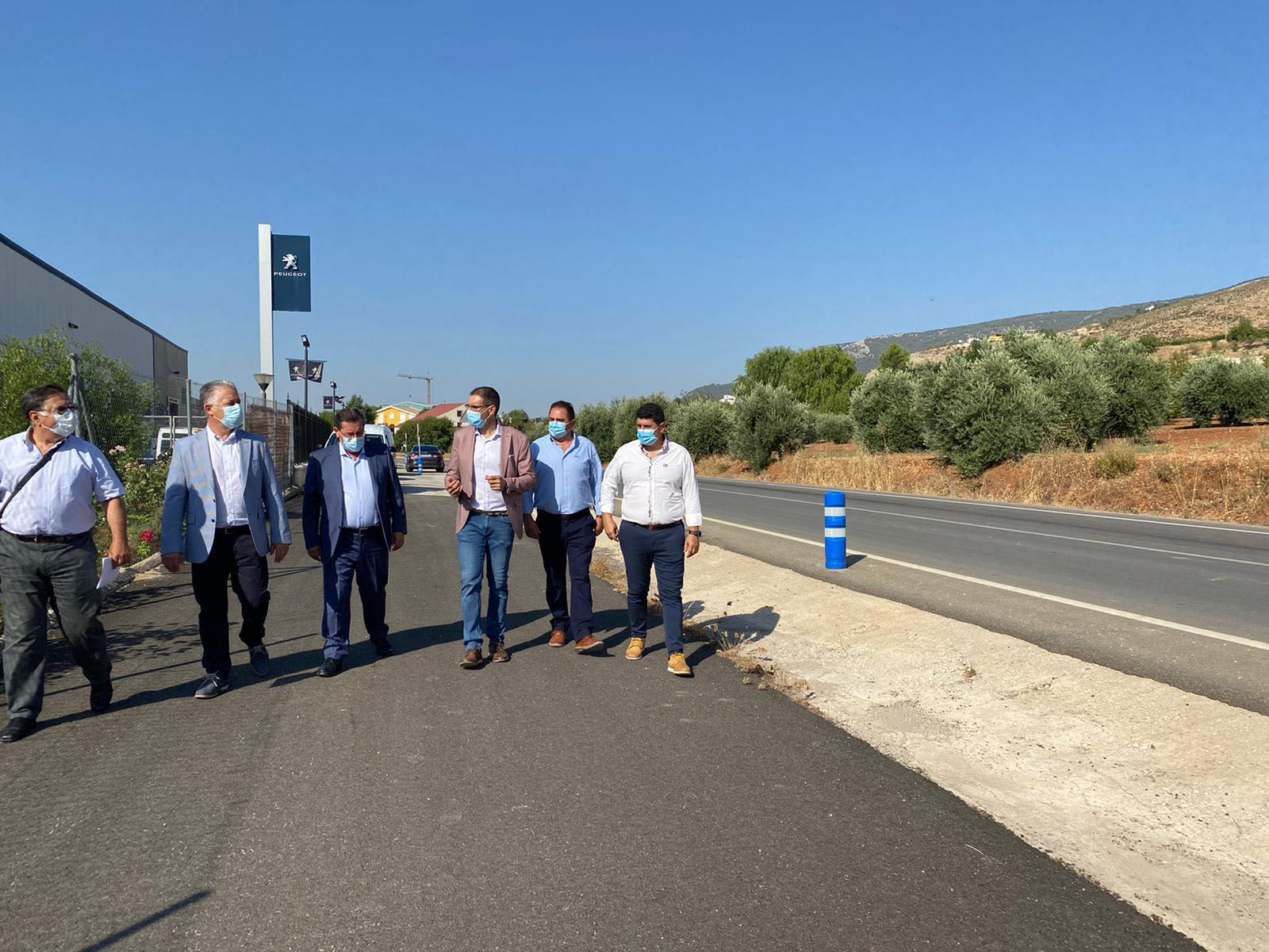 Diputación mejora la seguridad vial en la carretera de Ventas de Algarra a Íllora