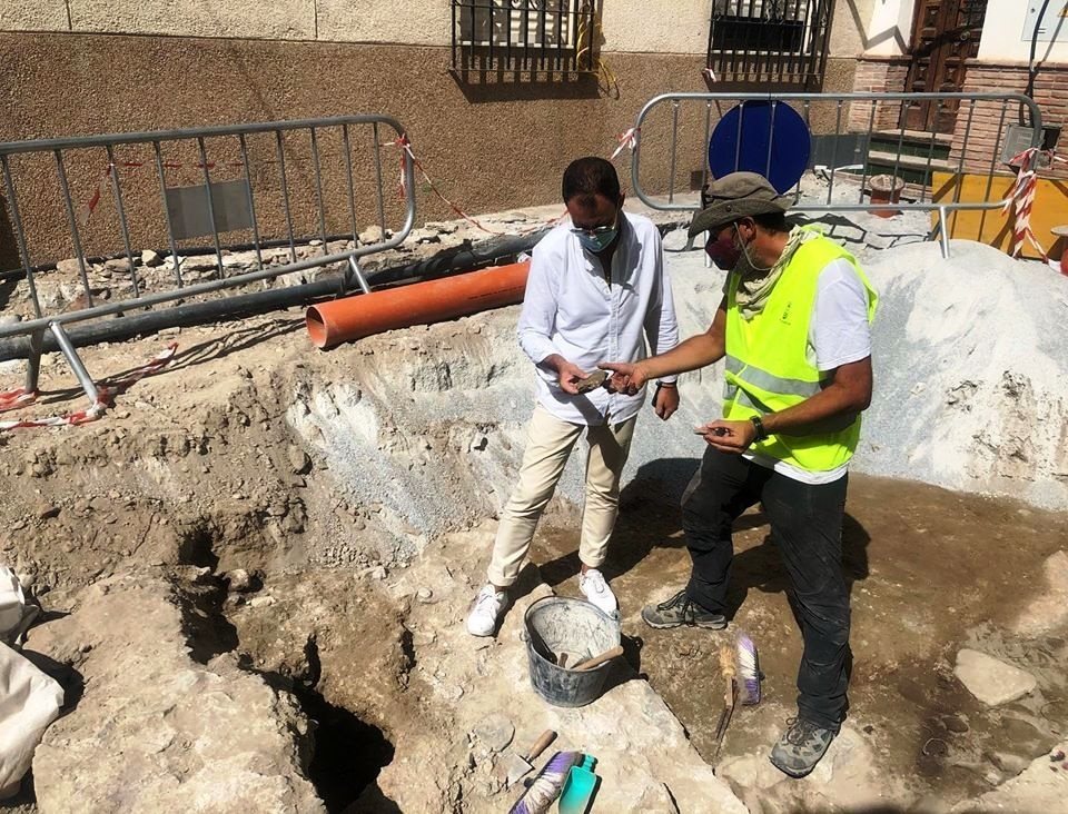 Descubren nuevos restos arqueológicos en las obras del barrio de San Miguel de Almuñécar