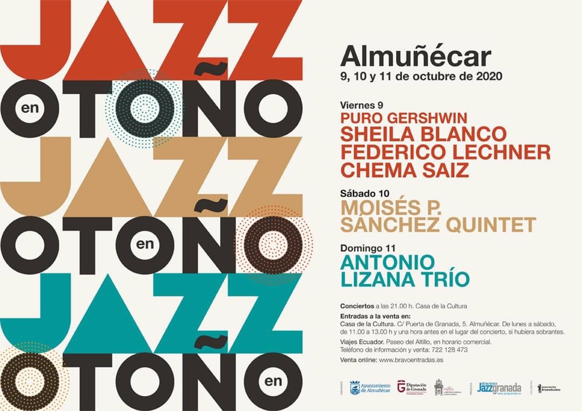Almuñécar celebrará su Festival de Jazz en Otoño desde el 9 de octubre