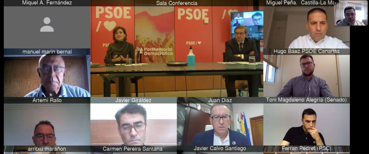 El PSOE valora el “avance” de las políticas de Memoria que plantea el Gobierno de España