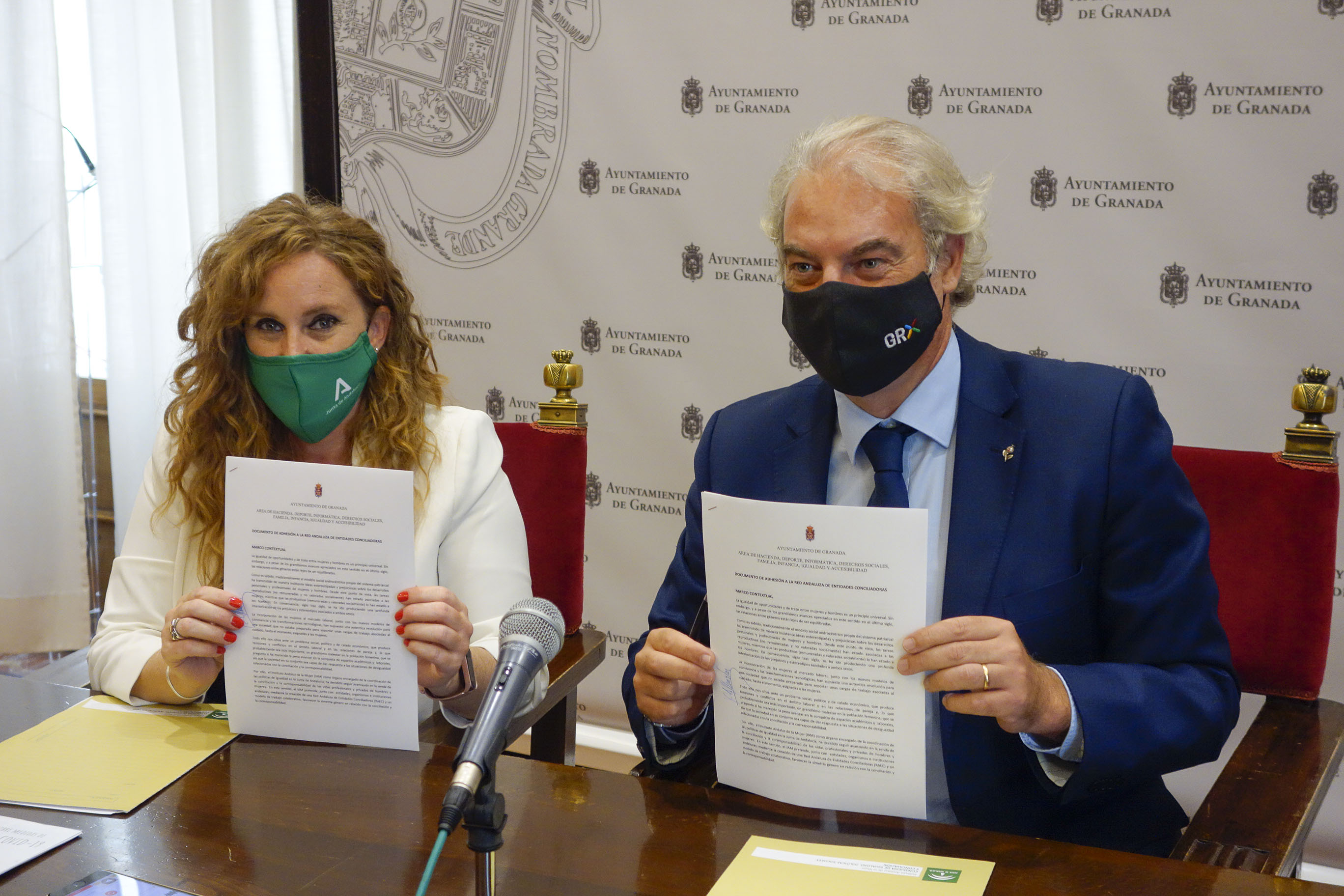 El Ayuntamiento de Granada se ha adherido a la Red Andaluza de Entidades Conciliadoras
