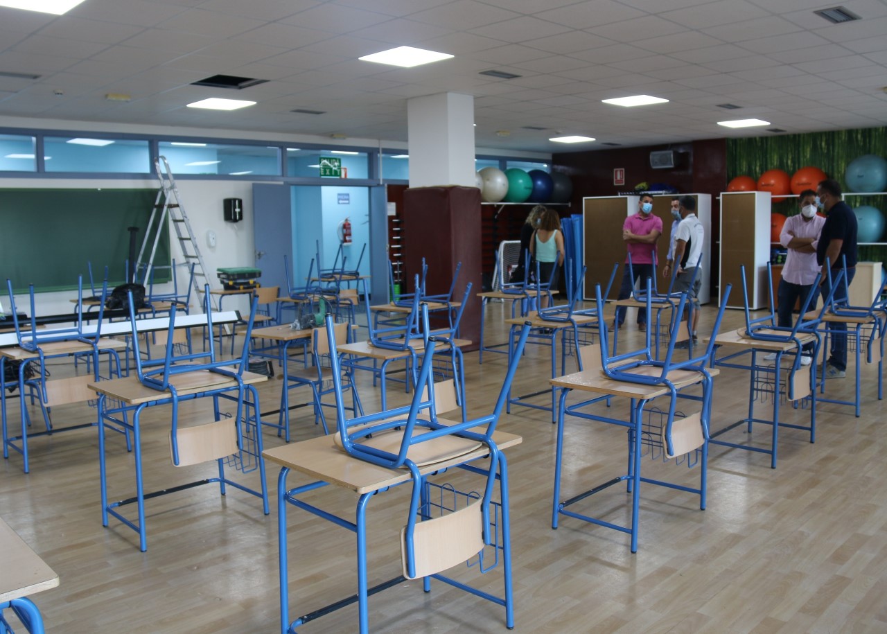 Dos espacios municipales de Alhendín acogerán las aulas de 175 escolares