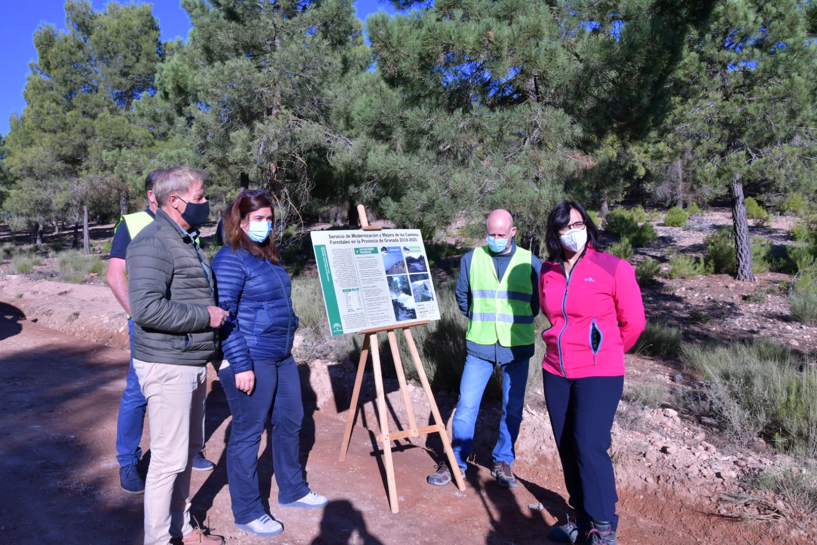 La Junta ejecuta obras y arreglos en caminos forestales de la provincia por valor de 1,4 millones de euros
