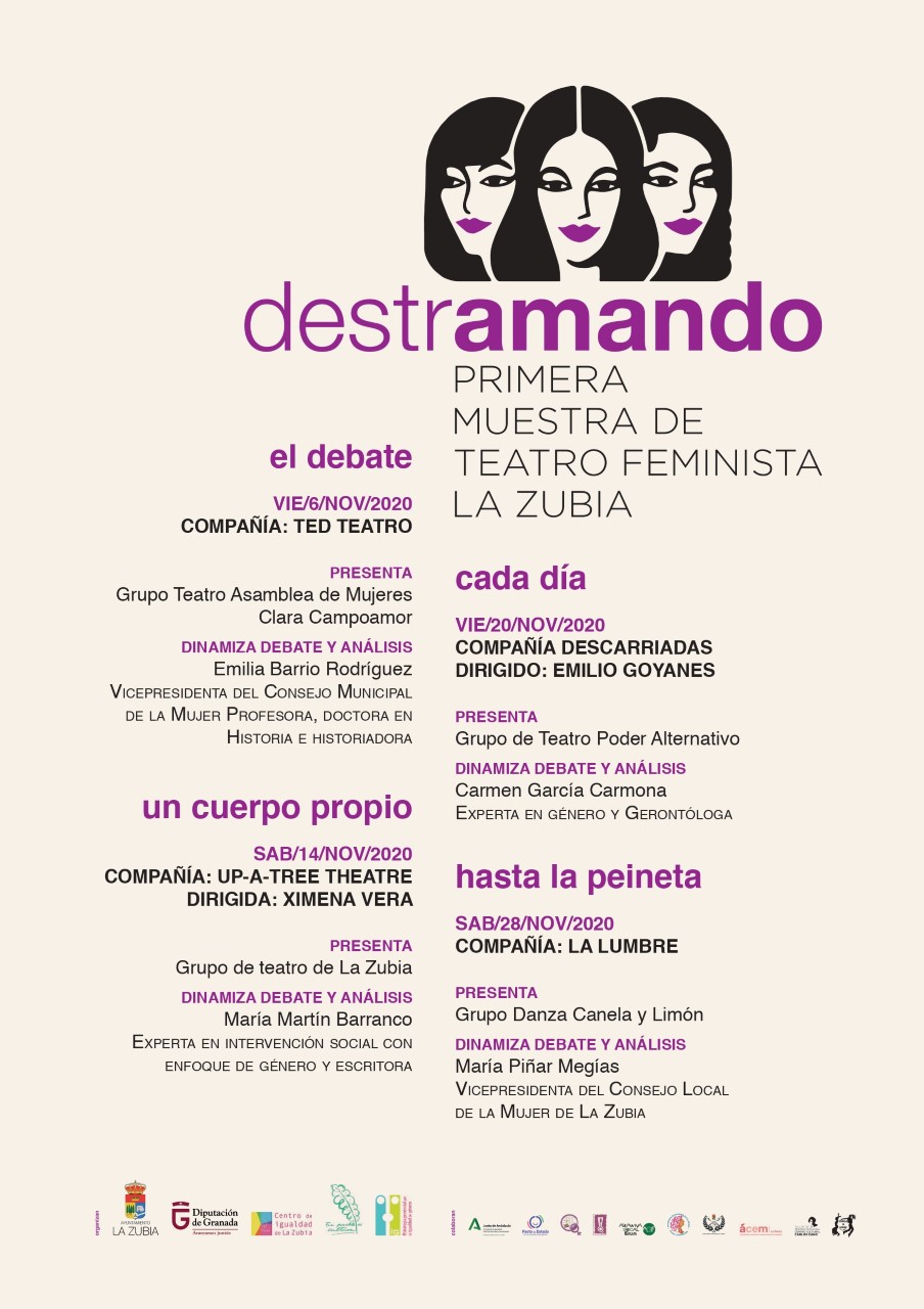 “Destramando”: primera Muestra de Teatro Feminista de La Zubia