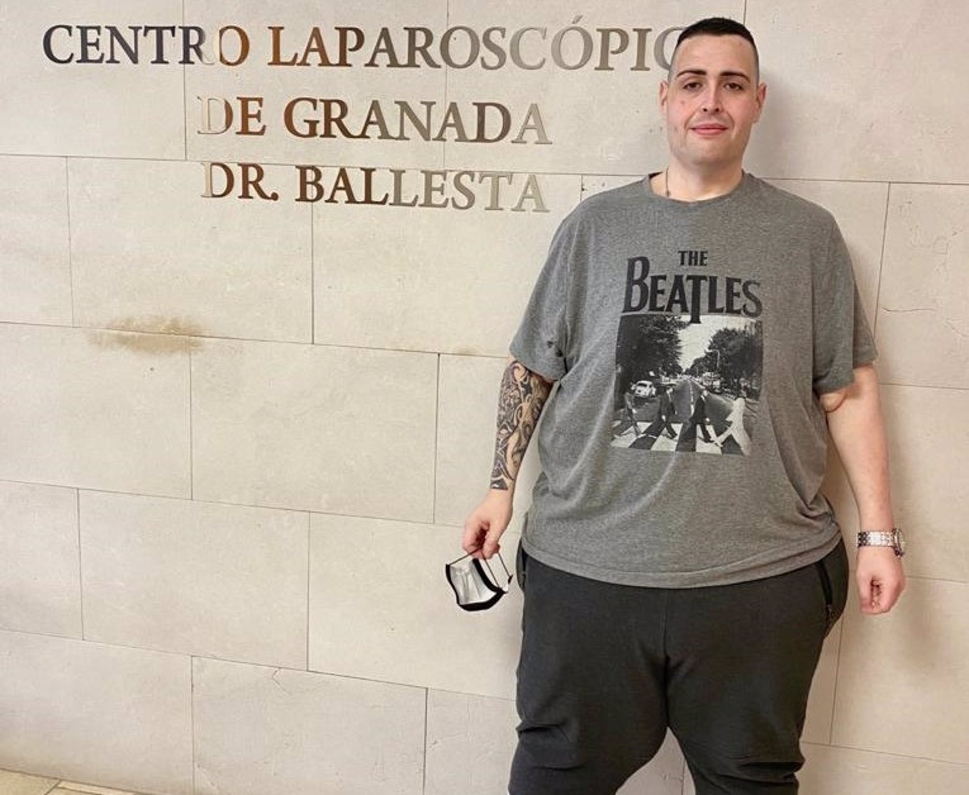 El joven valenciano con sobrepeso sometido a bypass en mayo de 2019 ha perdido 242 kilos desde entonces