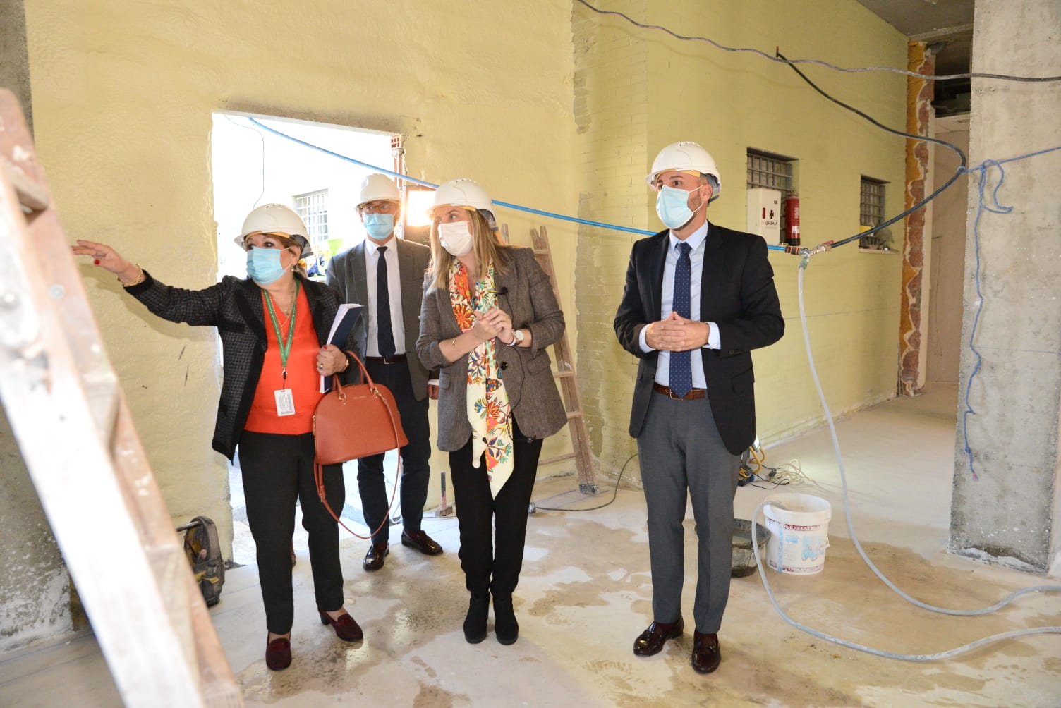 Las obras de ampliación del centro de salud de Ogíjares concluirán antes de que acabe el año