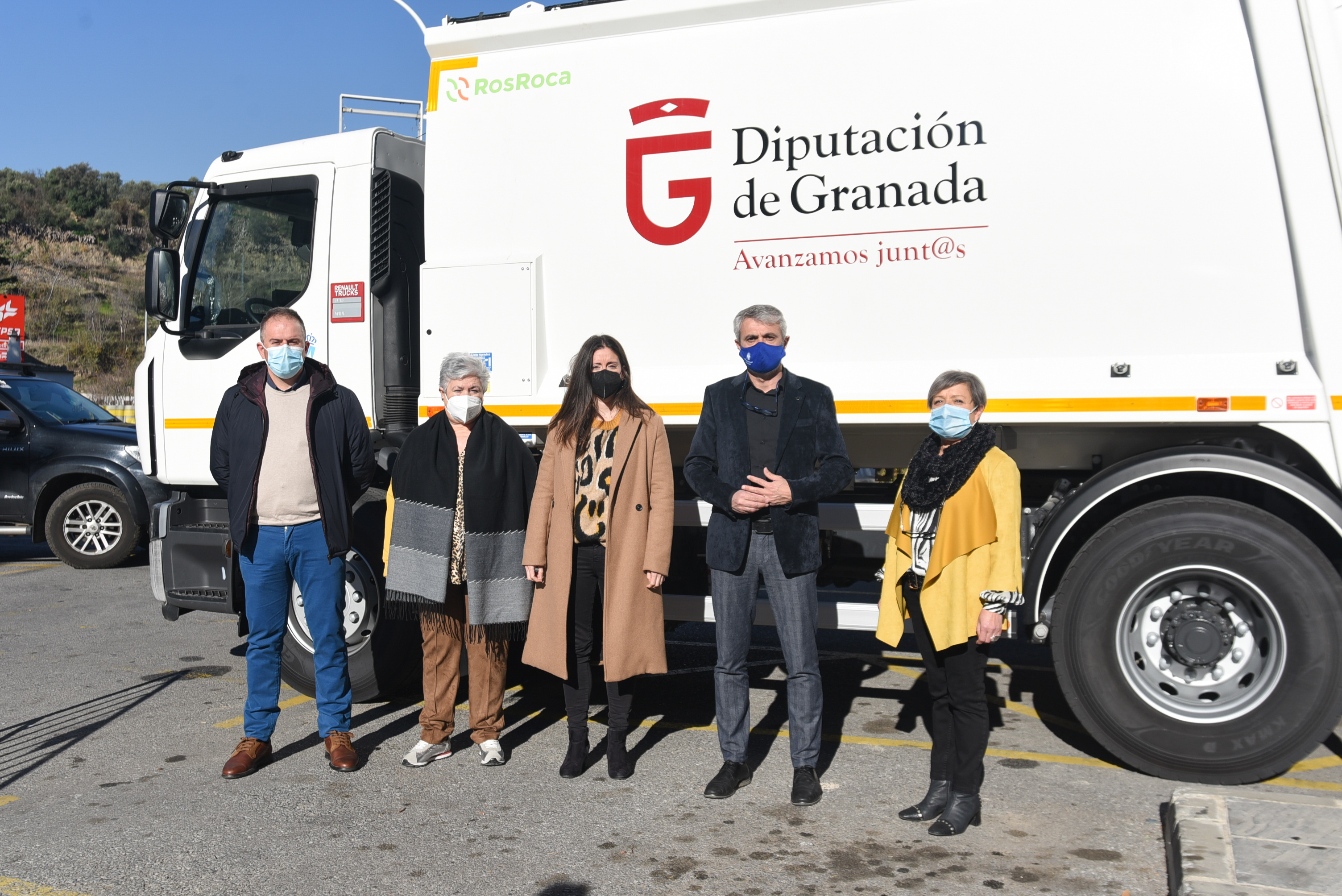 Diputación financia la compra de un vehículo para la recogida de residuos en Órgiva