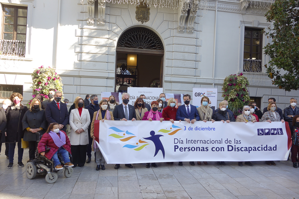 Un manifiesto conmemora el Día Internacional de las Personas con Discapacidad