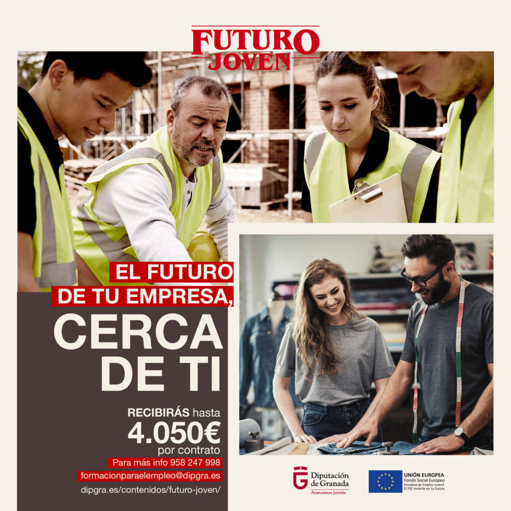 Diputación extiende los plazos de solicitud de dos programas de impulso al empleo joven