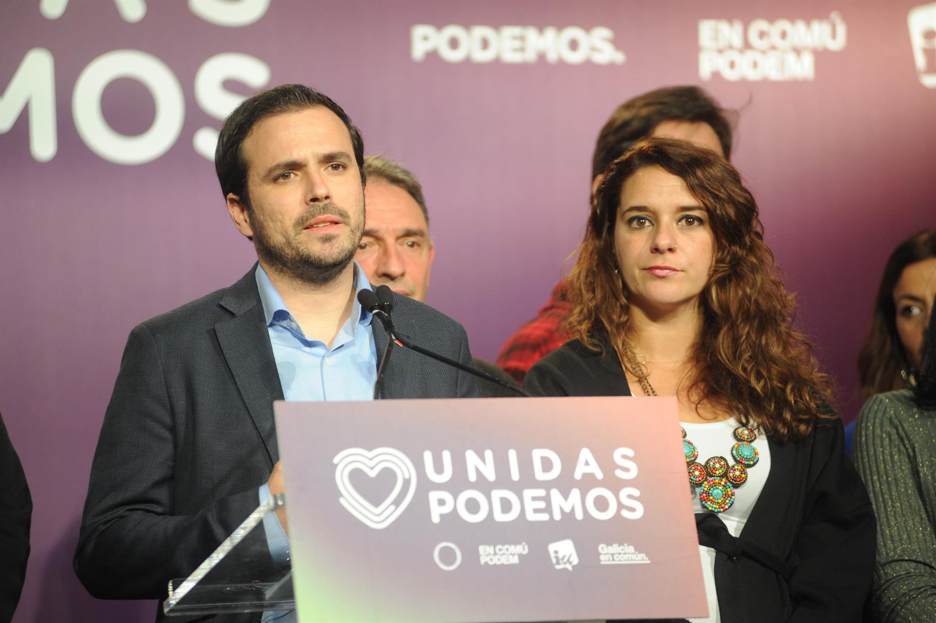 Alberto Garzón y Noelia Vera arropan este domingo la primera celebración del 28F de ‘Unidas Podemos por Andalucía’