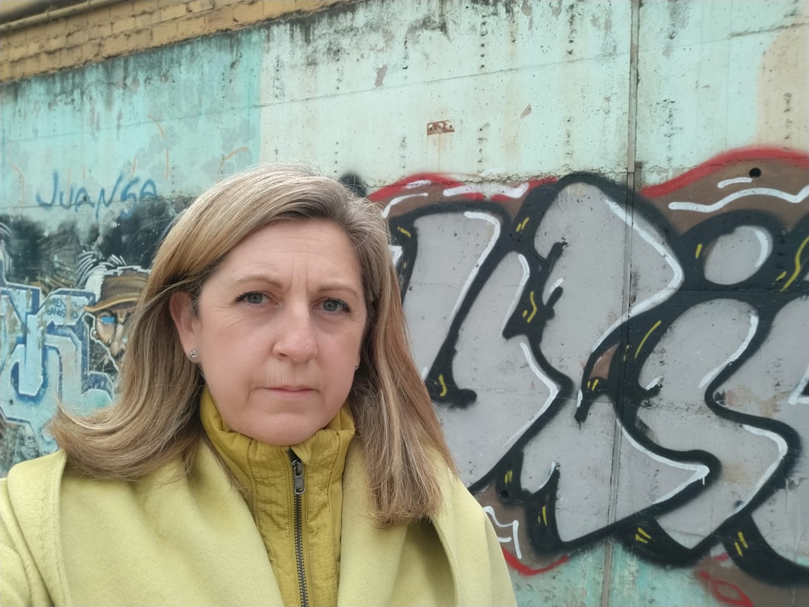 Vox reclama un plan de limpieza de grafitis en todos los barrios de la ciudad