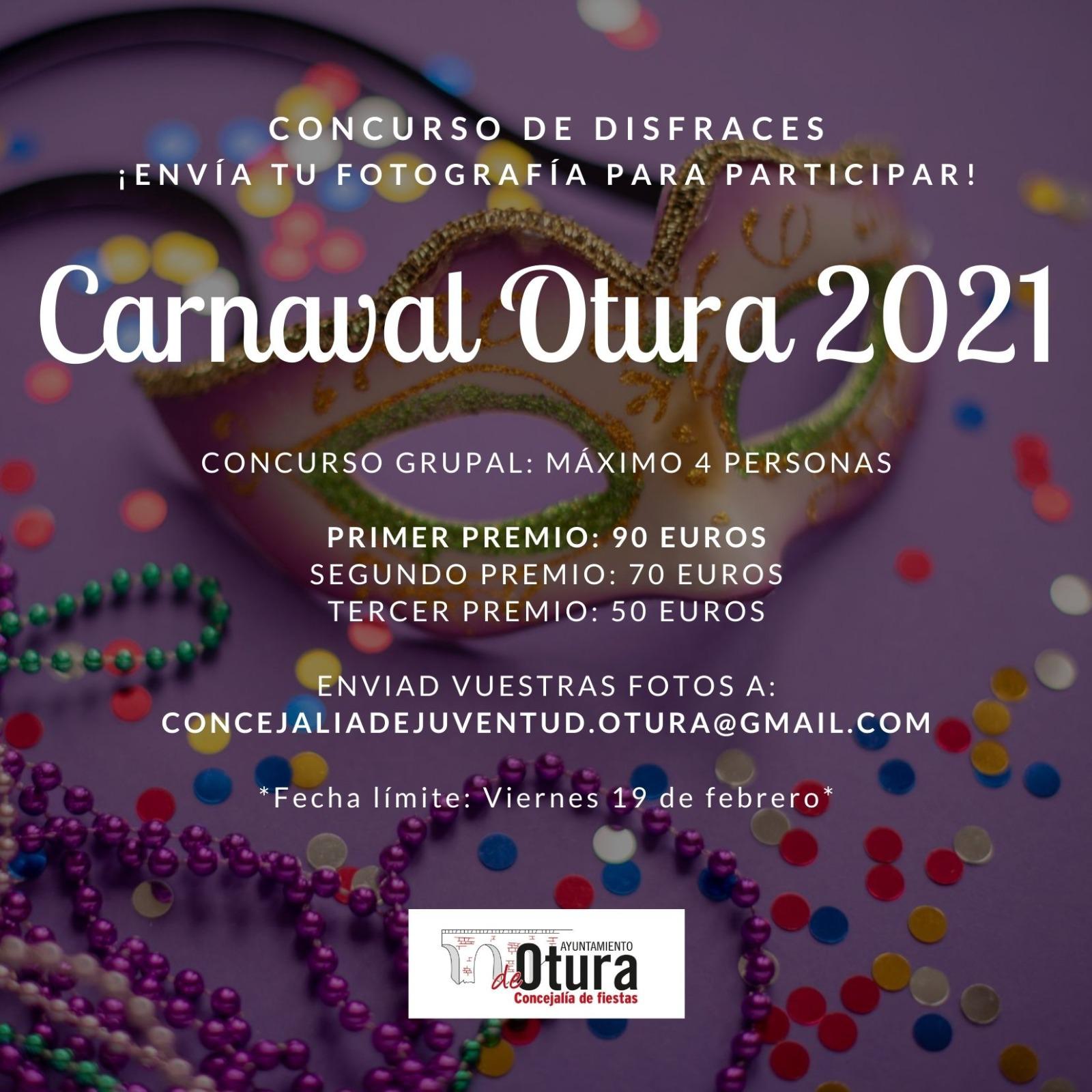 Un concurso virtual de disfraces celebrará el carnaval en Otura