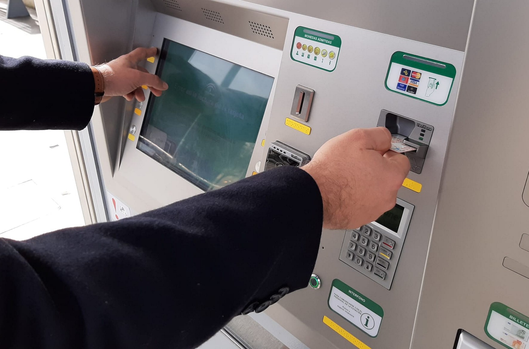 El 20% de las operaciones en el Metro se hacen ya con tarjeta bancaria