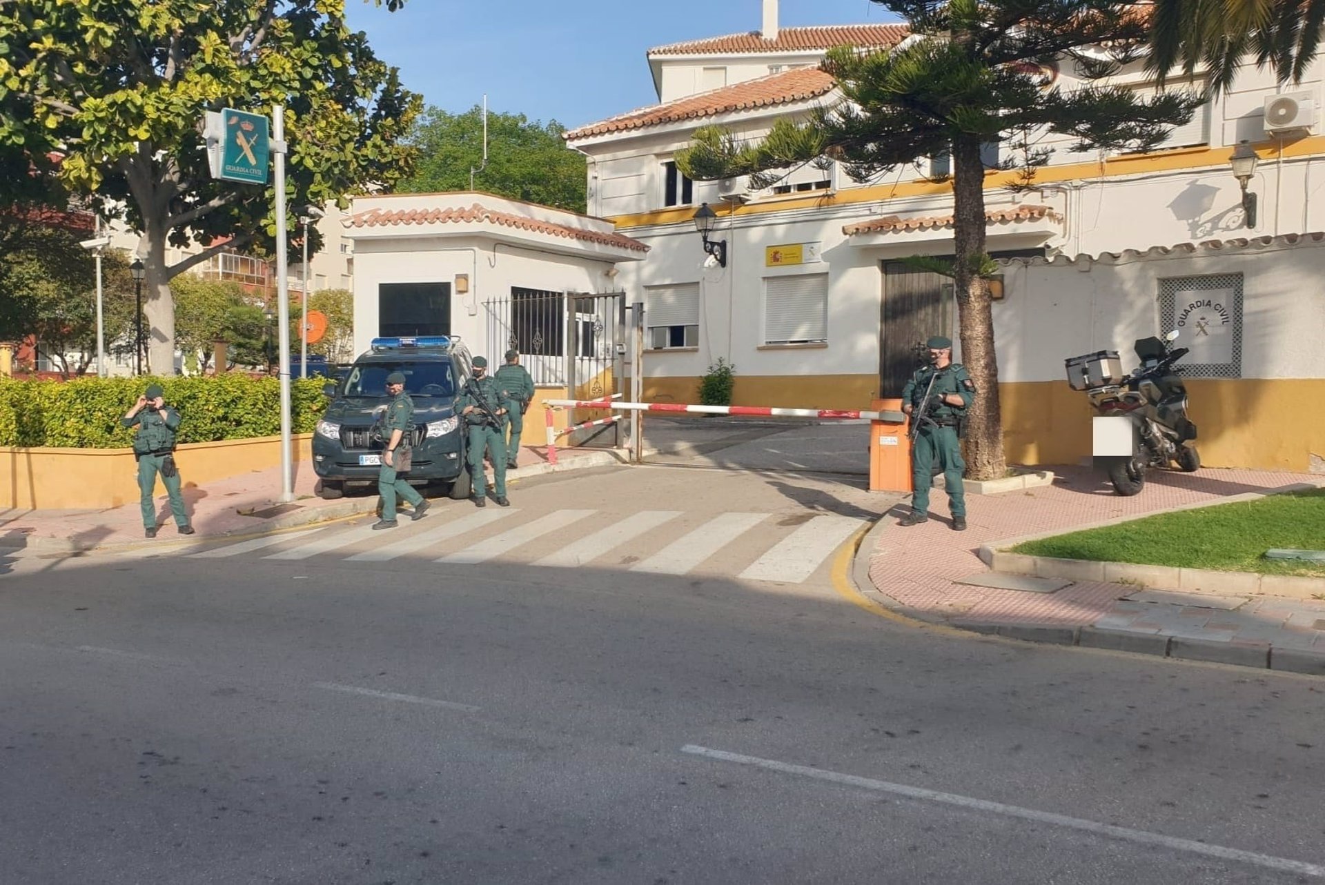 Diez detenidos en una operación contra el tráfico de hachís en las provincias de Málaga, Cádiz y Granada
