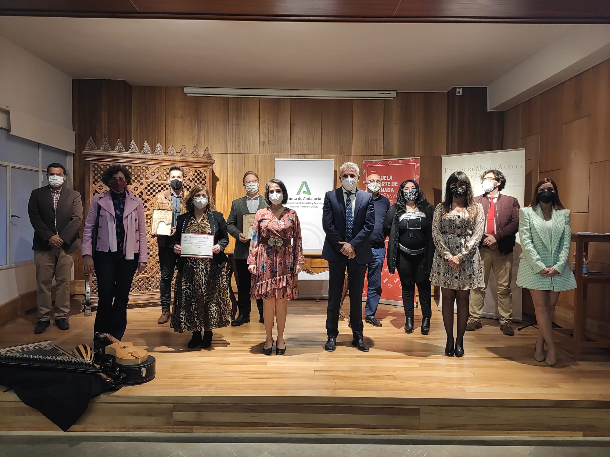 Entregados los premios del ‘II Concurso de Interpretación de Música Antigua’ de Granada