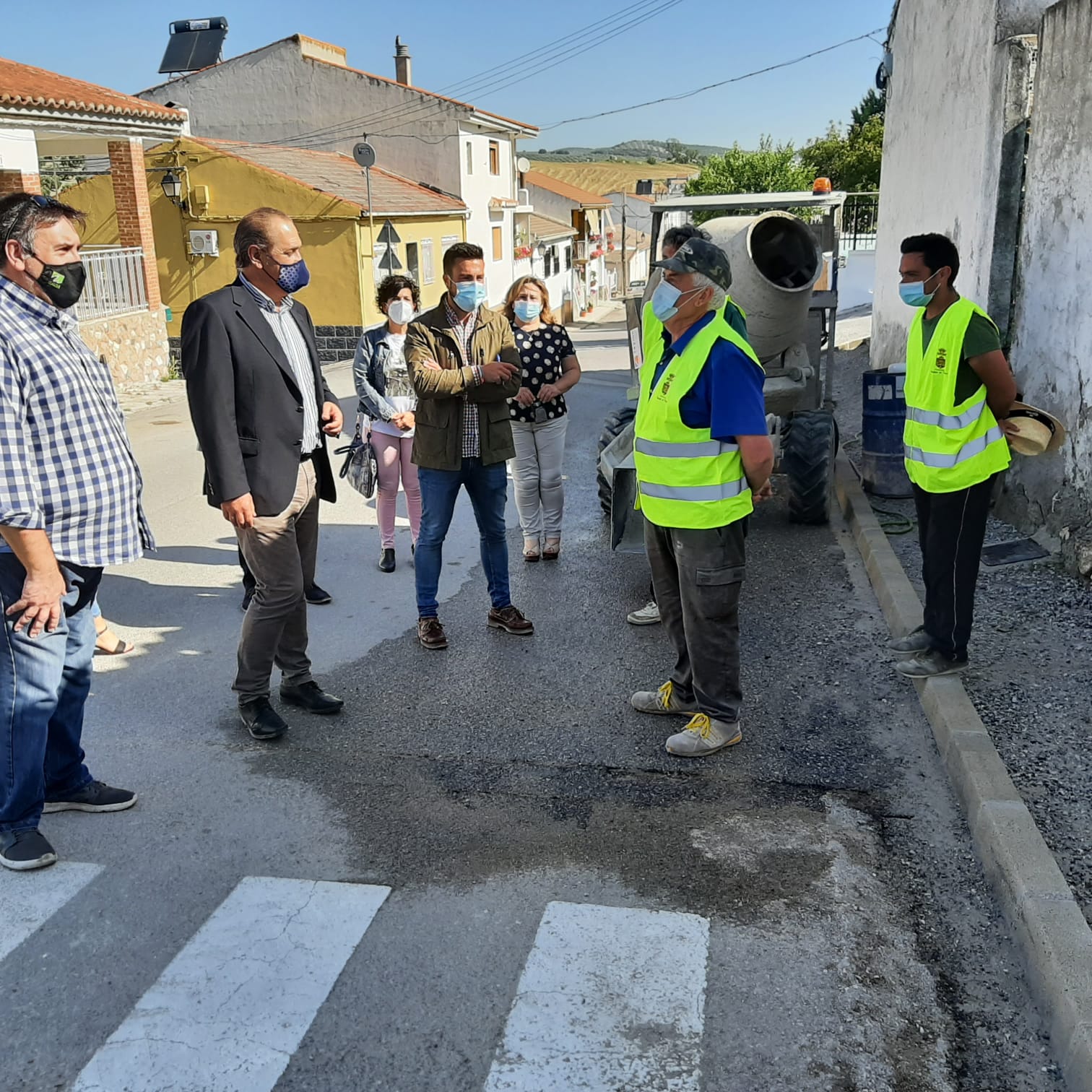 Pueblos de Moclín recibe 173.000 euros para infraestructuras municipales y reparar los daños de la DANA