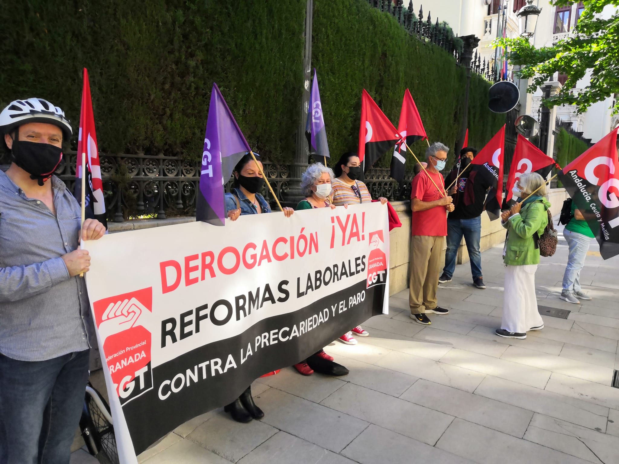 CGT exige al Gobierno de PSOE y Unidas Podemos la derogación de las Reformas laborales de Rajoy y Zapatero