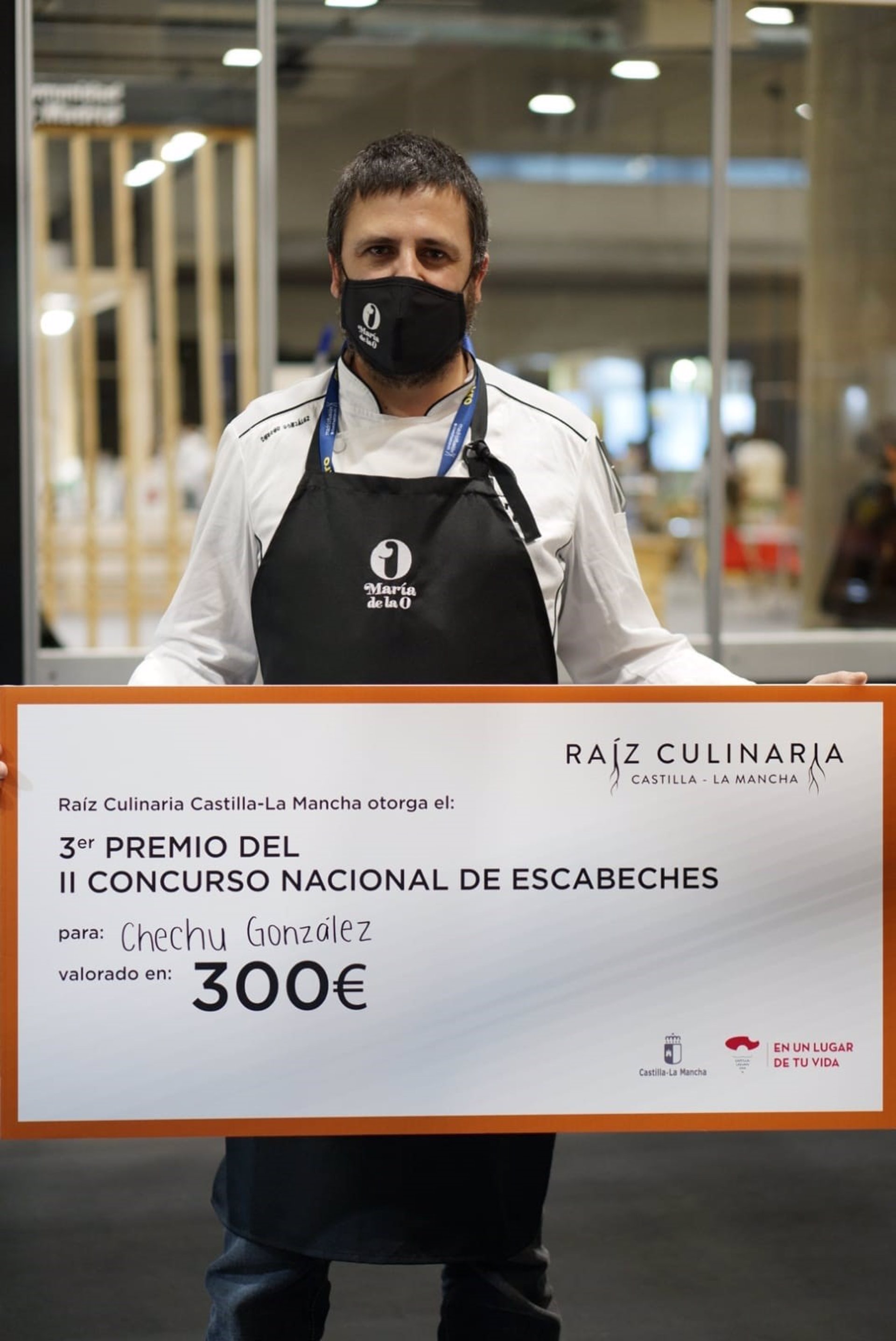 Chechu González, chef de María de la O, obtiene el tercer premio en el Concurso Nacional de Escabeches