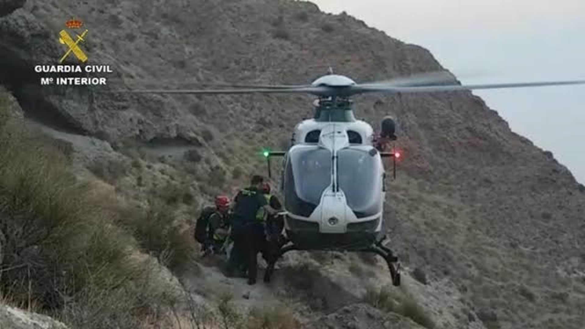 Cuatro montañeros rescatados durante el fin de semana, uno muerto, tras sufrir caídas en Sierra Nevada