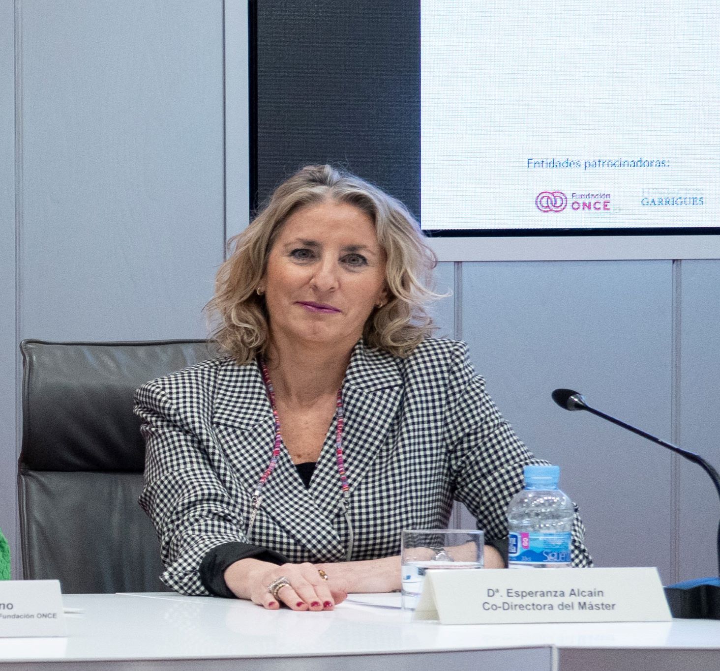 Esperanza Alcaín Martínez, profesora de Derecho Civil de la UGR, premiada por el Comité Español de Representantes de Personas con Discapacidad (CERMI)