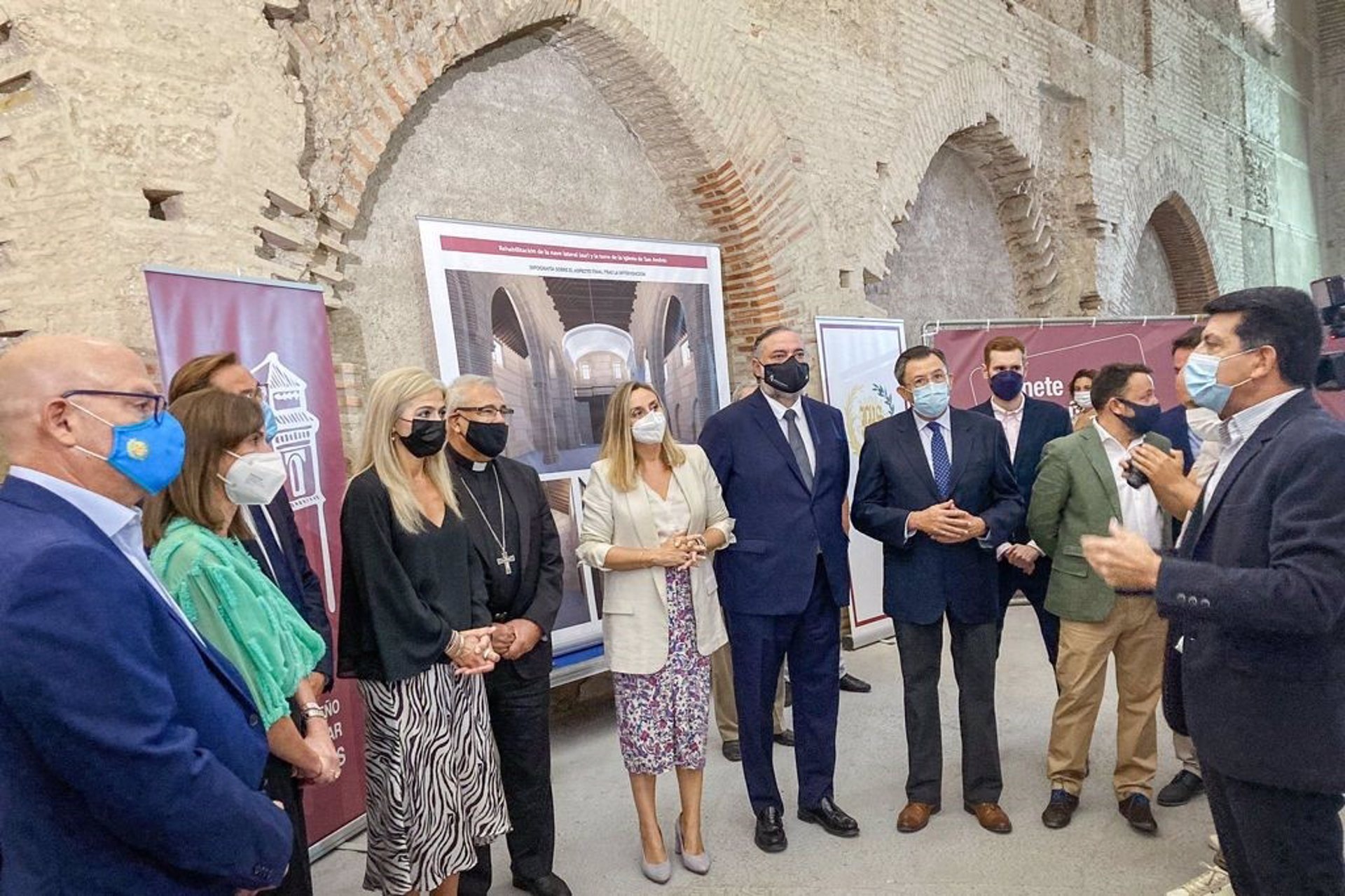 La restauración de la iglesia de San Andrés ascenderá a 563.000 euros con cargo al Plan Alhambra