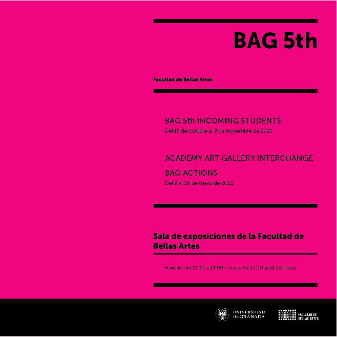 La sala de exposiciones de la Facultad de Bellas Artes acoge la quinta edición de ‘BAG5th: International Art Festival’
